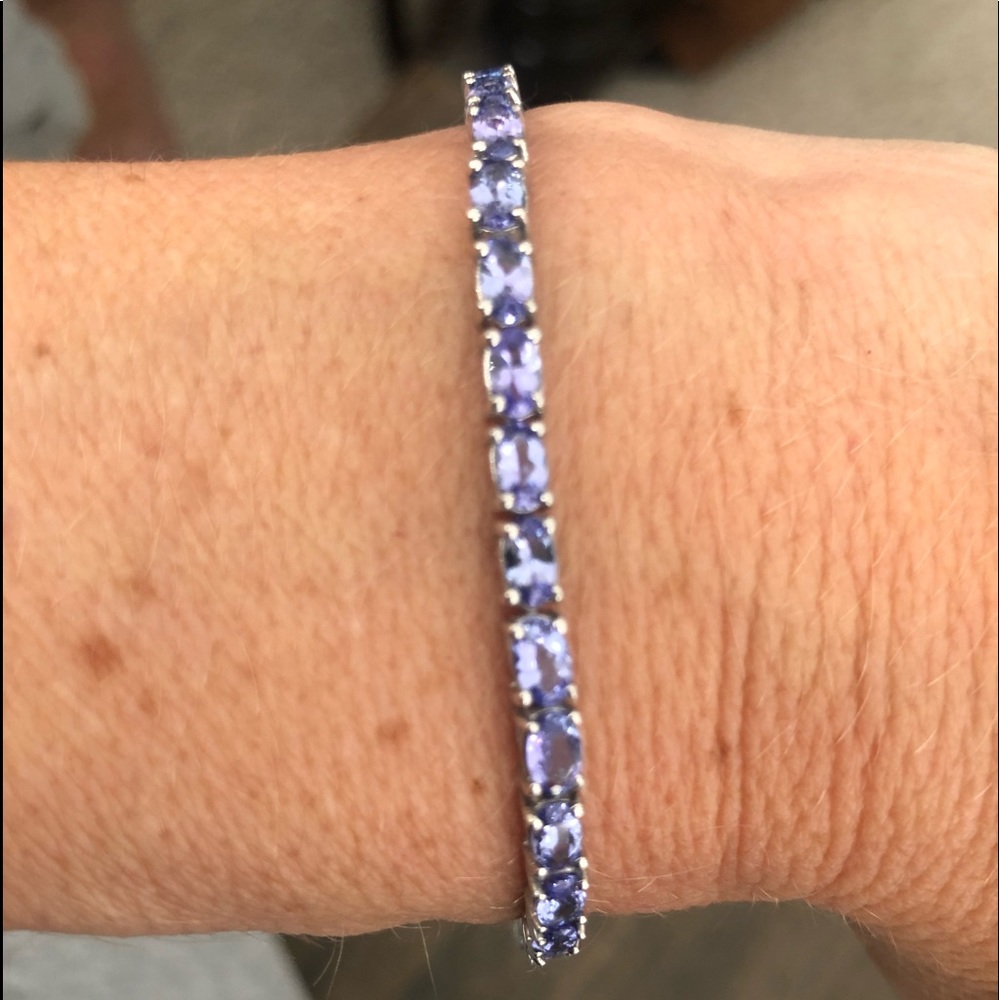 Tanzanite Tennis Bracelet
